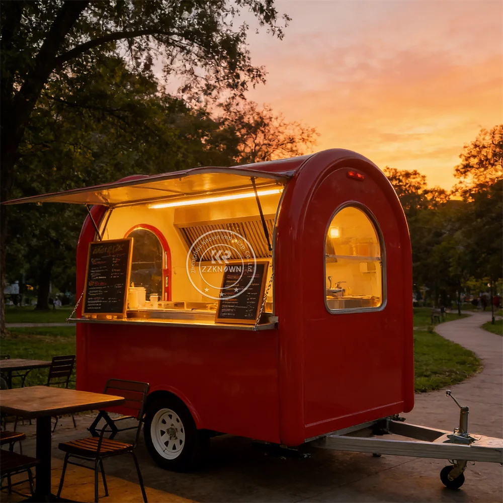 

Best Selling Outdoor Concession Pizza BBQ Food Trailer Professional Commercial Burger Taco Food Truck Fully Equipped