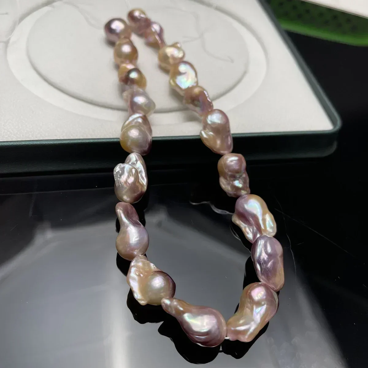 15x20-16x22mm6A Fish-Tail Natural Freshwater Pearl Colorful High-Grade Bead Jewelry Make DIY Necklace Earring Bracelet Accessory