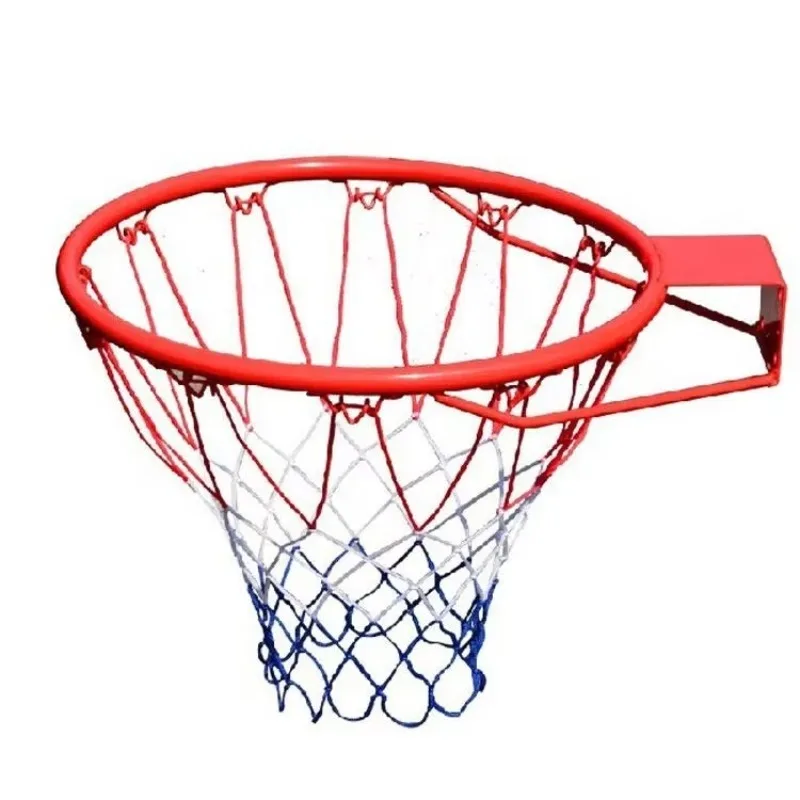 outdoor-wall-mount-double-spring-basketball-rim-with-attached-net