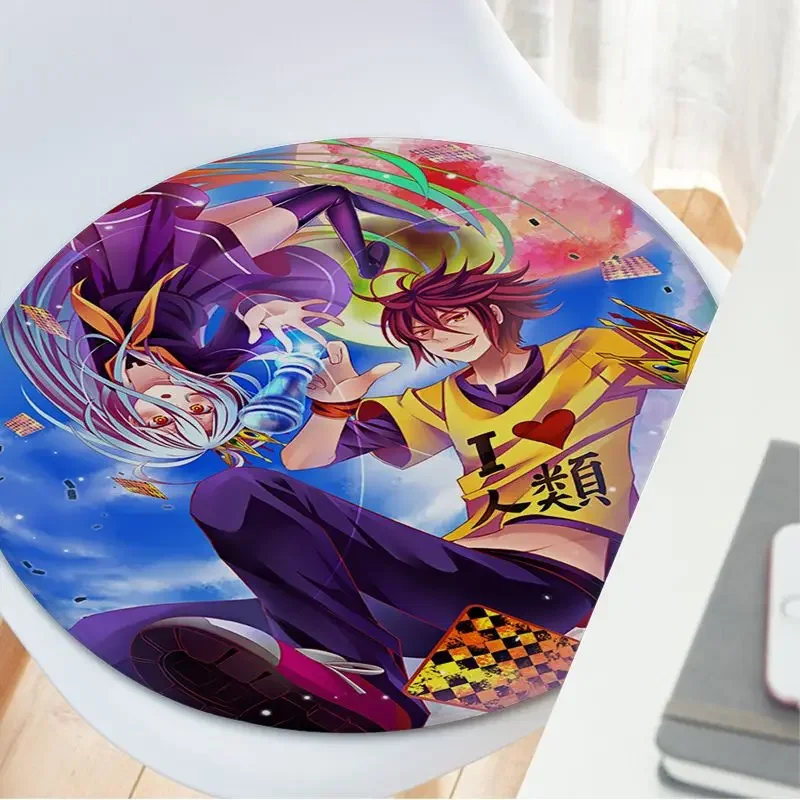 No Game No Life Nordic Printing Plush Cushion Home Back Cushion Soft Comfortable 50x50cm Chair Cushions