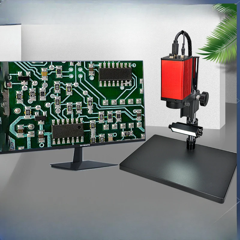 

Large field of view, autofocus, integrated electron microscope, circuit board, video magnifier, optical digital HDMI connected