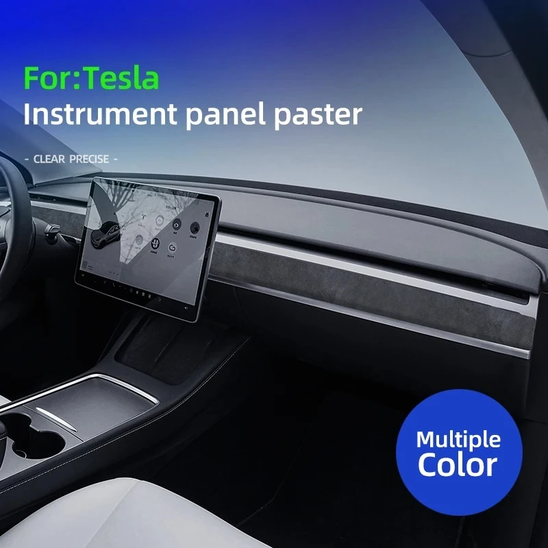 

Для Tesla Model 3 2019-2023, модель Y 2019 2020 2021 2022 2023 2024, защитные наклейки на приборную панель автомобиля