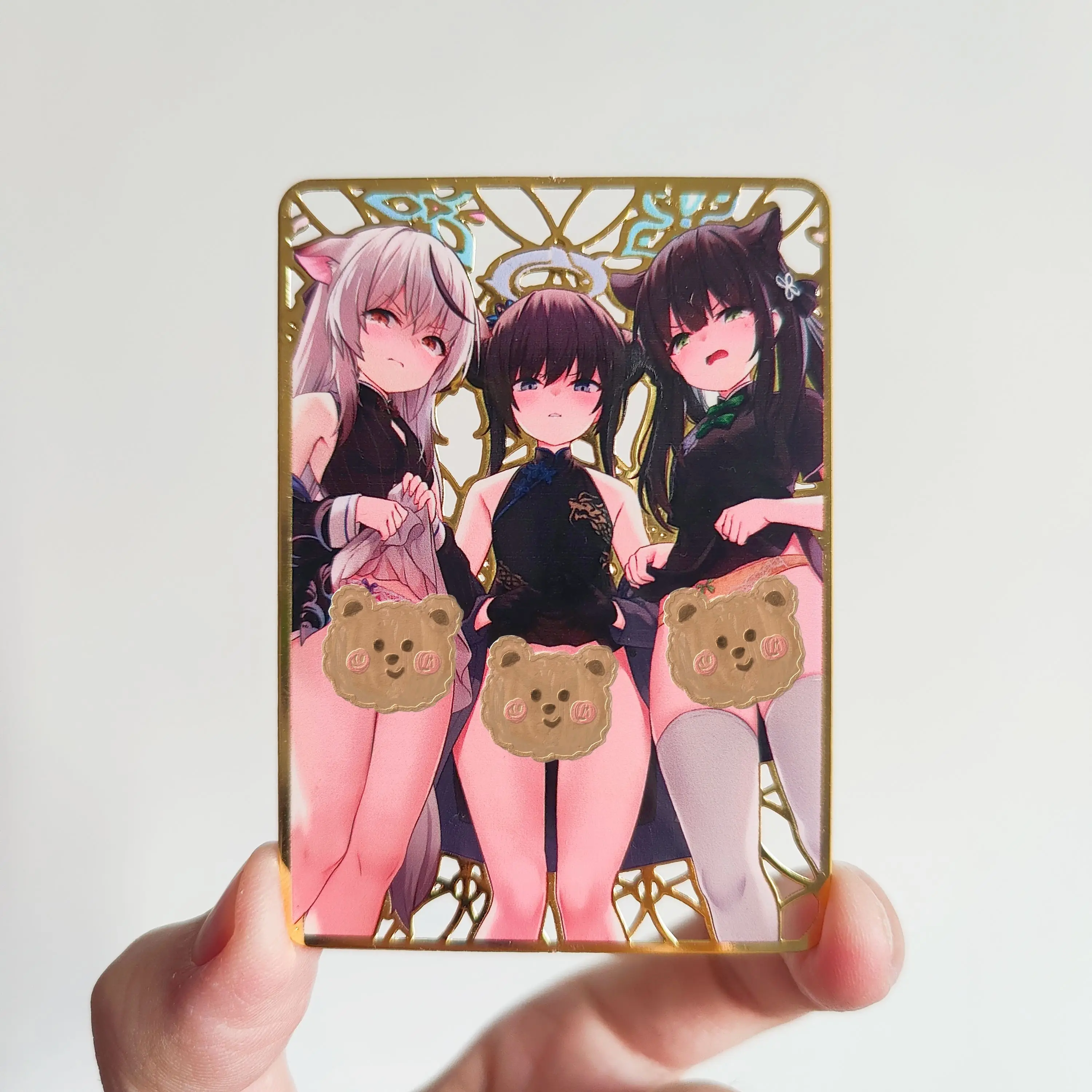 شارات معدنية قابلة للتجميع من سلسلة Blue Archive بتصميم شخصي فريد، إكسسوارات ألعاب كرتونية أنيمي #3