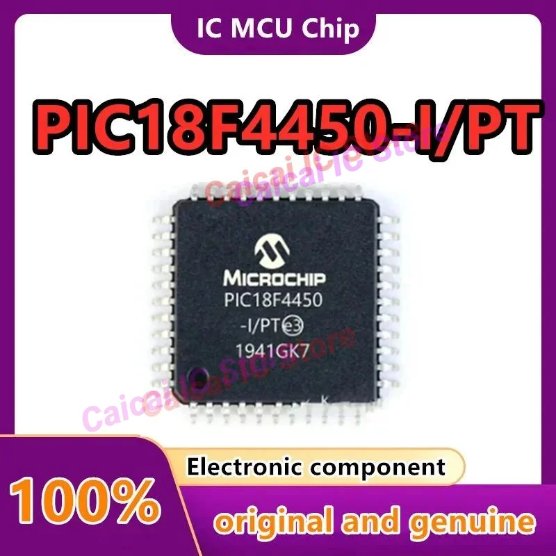 PIC18F4450-I/PT PIC18F4450-I PIC18F4450 PIC18F PIC18  TQFP-44  PIC IC MCU Chip 1PCS/LOT