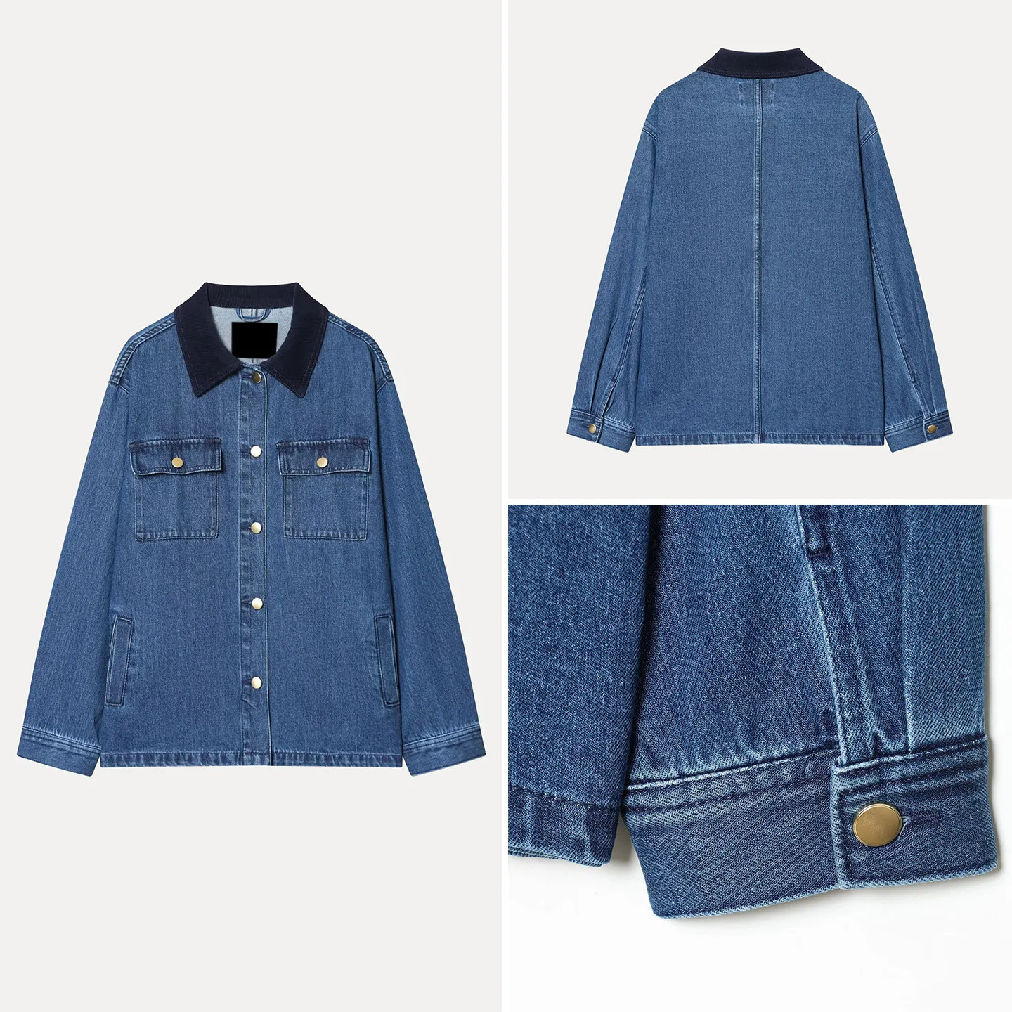 

Loose Casual Long Sve Collared Women's Sle Coat Winter 2025 New Arrival Z Commute Sle Outerwear for Ladies