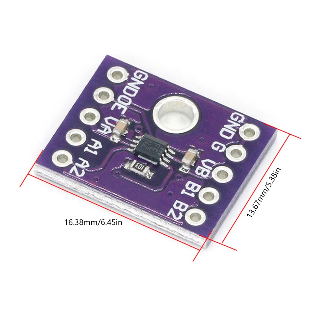 TXS10102 2-bit Bidirectional Voltage Level Conversion Module 2-bit Non Inverter Converter Board with pin for digital switch