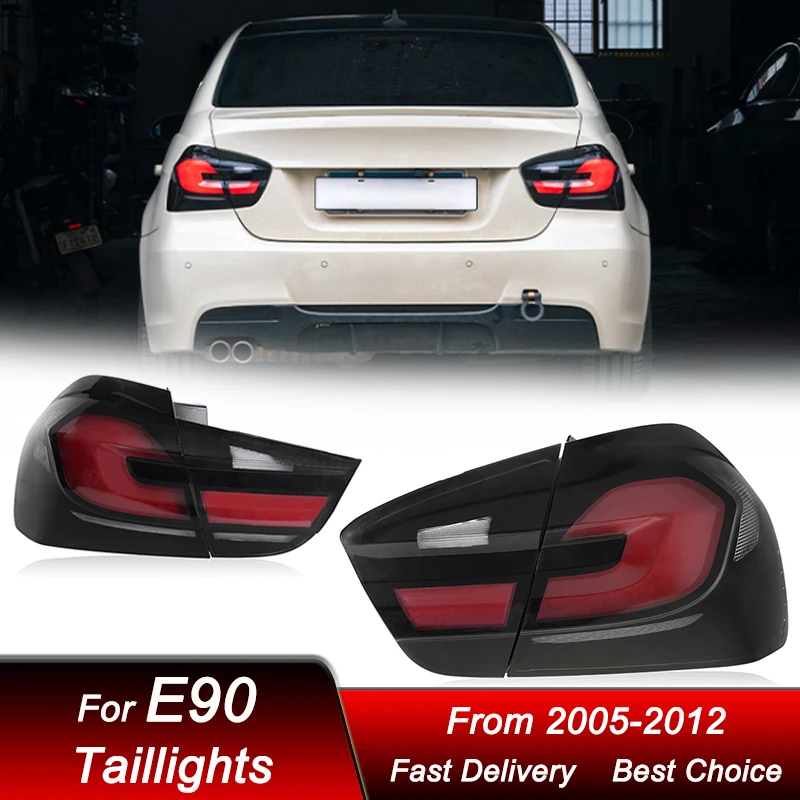 Car Tail Lights For BMW 3 series E90 pre-lci lci 05-12 upgrade full LED Tail Lamp Dynamic Turn Signal Light Tail Lamp Assembly