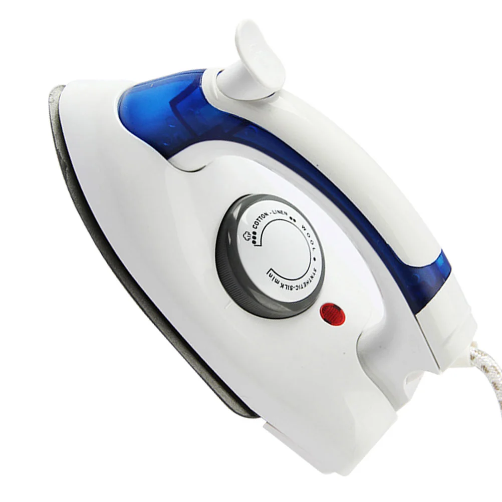 Mini Travel Iron Adjustable Temperature Foldable Portable Travel Iron Steamer Dryer with EU-plug