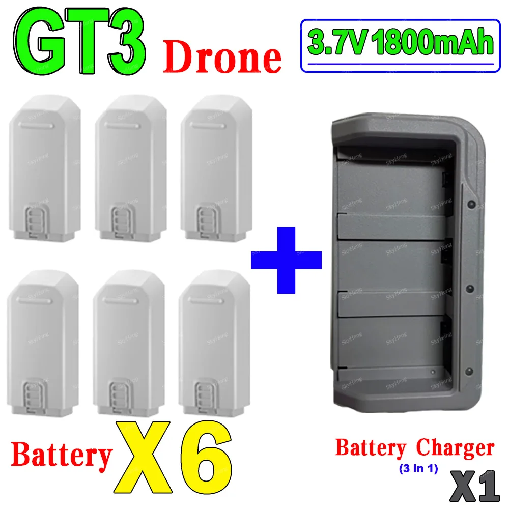 Originele Drone Batterij Voor LSRC GT3MAX/GT3 Dron 3.7V 1800mAh Batterij Voor GT3 RC Quadcopter Vervangende Batterij accessoire Onderdelen