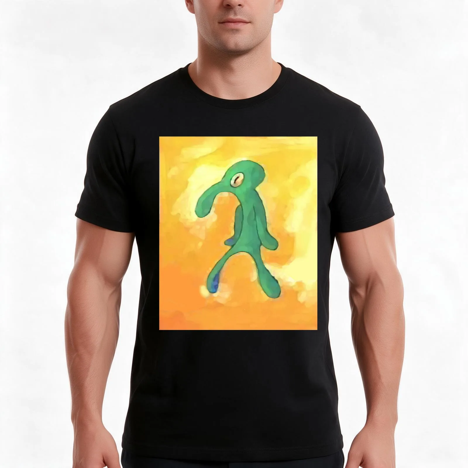 Bold and brash T-Shirt, Summer Casual Cotton Tee, Oversized Streetwear Tops, Vintage Graphic Print, Loose Fit Short Sleeve