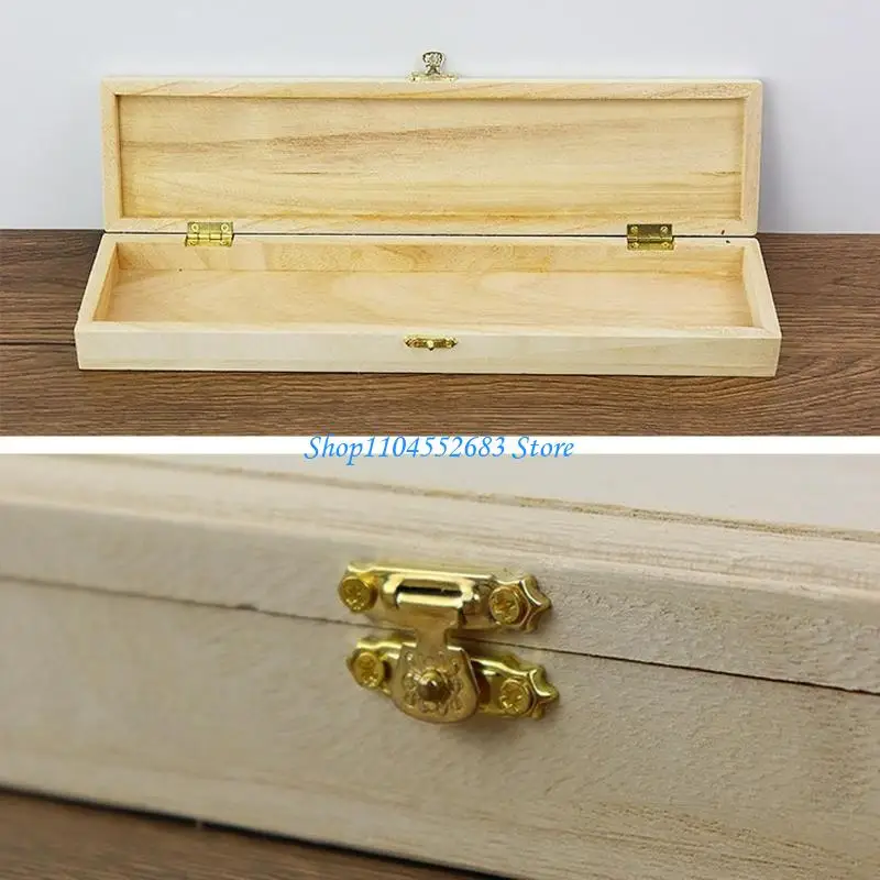 

Y6GD 8Pieces Small Antique Hinges and Latches for Crafting and Home Decoration