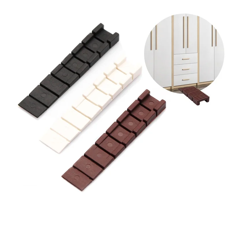 10 PCS Flexible Plastic Wedges Shims Leveling Table Shims Premium Levelers Door Cabinet Wedges Pads For Furniture Hardware