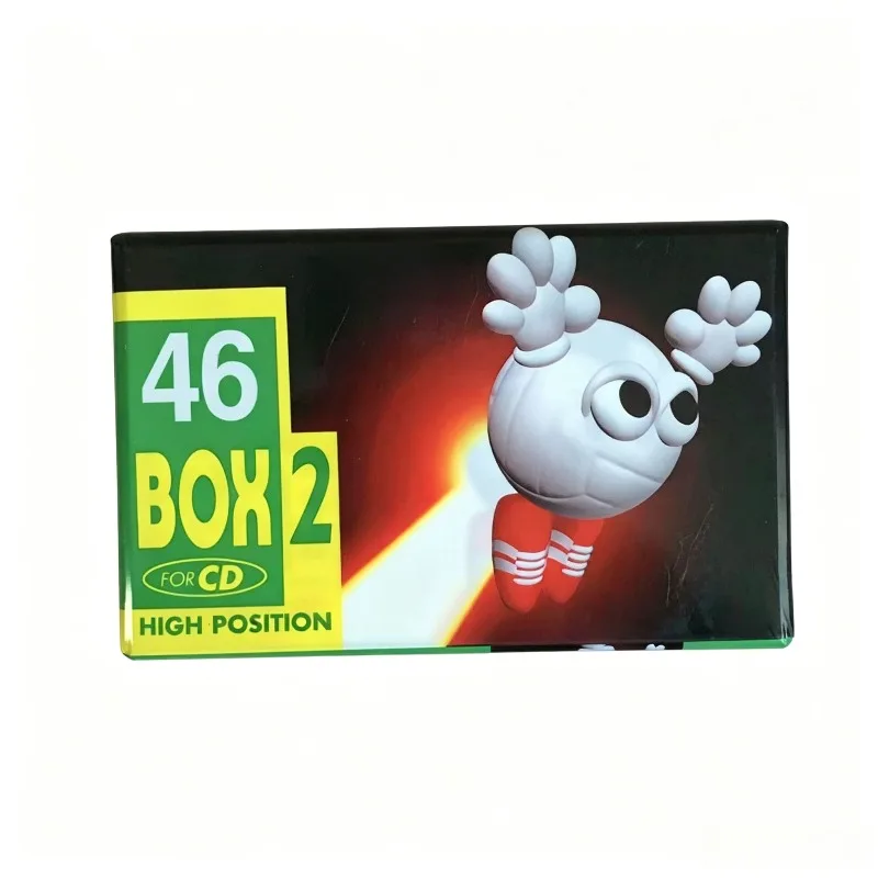 100% Original New For Axia Box2 46min JP Type II Blank Cassette For Recording, Duplication & Dubbing