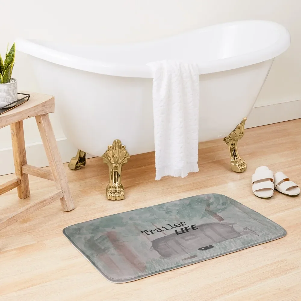 

Trailer Life Bath Mat Toilet Carpet Accessories For Shower And Services Mat