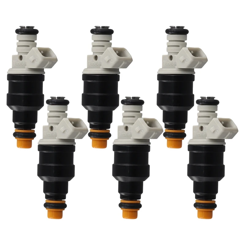 

6Pcs 0280150727 New Fuel Injector Nozzle For Ford Ranger Tempo Mazda B2300 2.3L 85-97