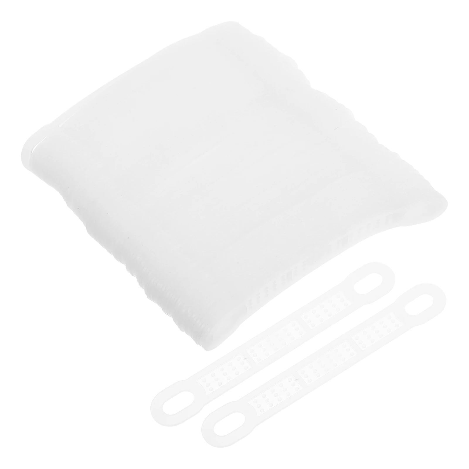 

100pcs Anti-Slip Clothes Hanger Shoulder Pads Wide Coverage Non-Skid Garment Protectors for Metal Plastic Wooden Hangers Home