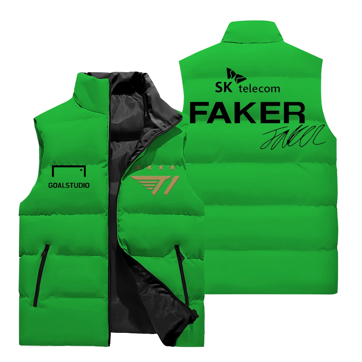 Veste à capuche unisexe avec nom personnalisé, HardsheRack Worlds Uniform, Esports Team Jersey, LOL Games, Faker Fan Support, Respzed Hooded Jacket, Hot Sale