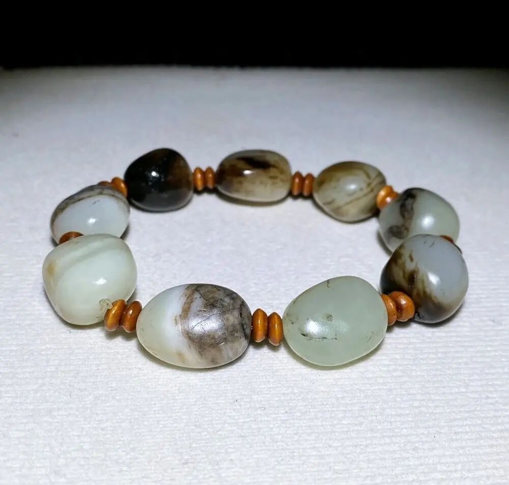 

Certified 100% Hetian Jade Bracelet Bracelets