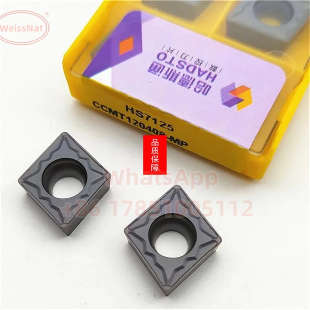 CCMT060202 CCMT060204 CCMT060208 CCMT09T302 CCMT09T304 CCMT09T308 CCMT120404 CCMT120408 HS7125 Carbide Insert CCMT Inserts