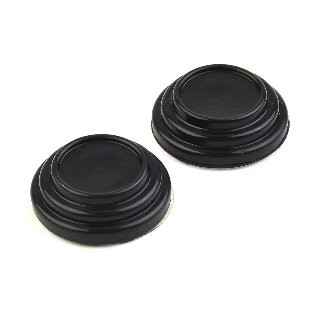 4pcs Silicone Black Car Door Shock Sticker, Soundproof Buffer Pad, Protect Edge from Bumps and Scratches, Easy Installation