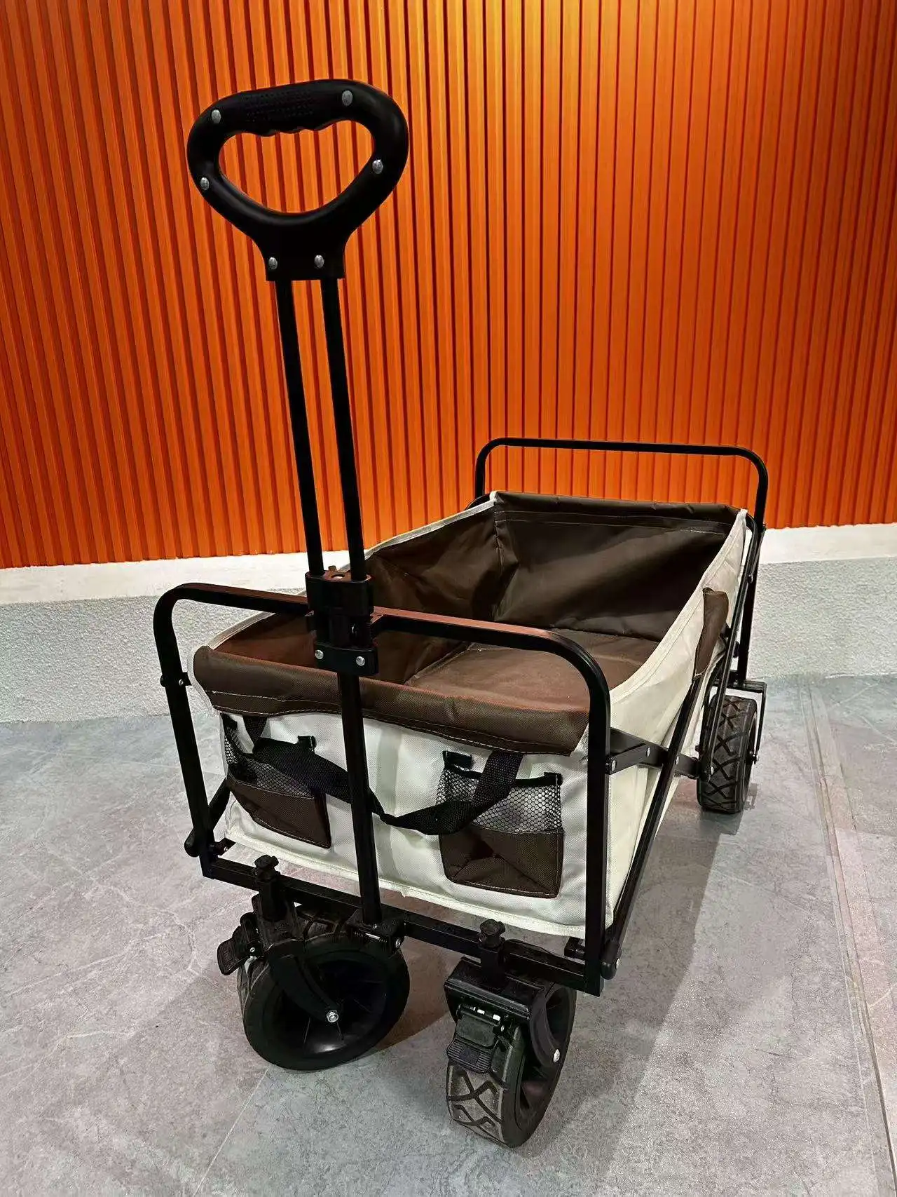 High Quality Best Selling Folding Collapsible Portable Trolley Outdoor  Camping Wagon Cart