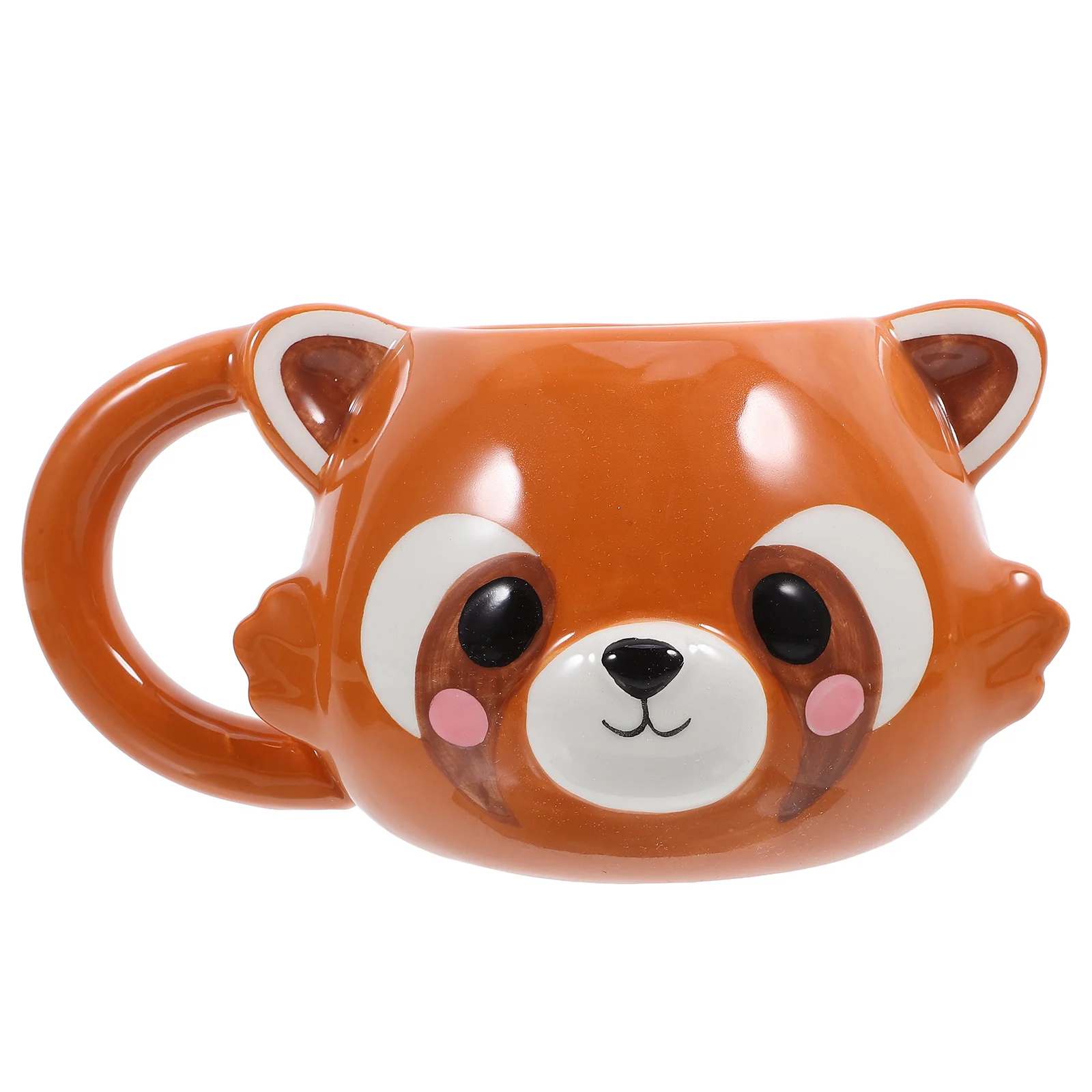 

Raccoon Ceramic Coffee Mug Creative Water Cup Tea Cup Home Office Beverage Mug Lightweight Coffee Cups with Handles