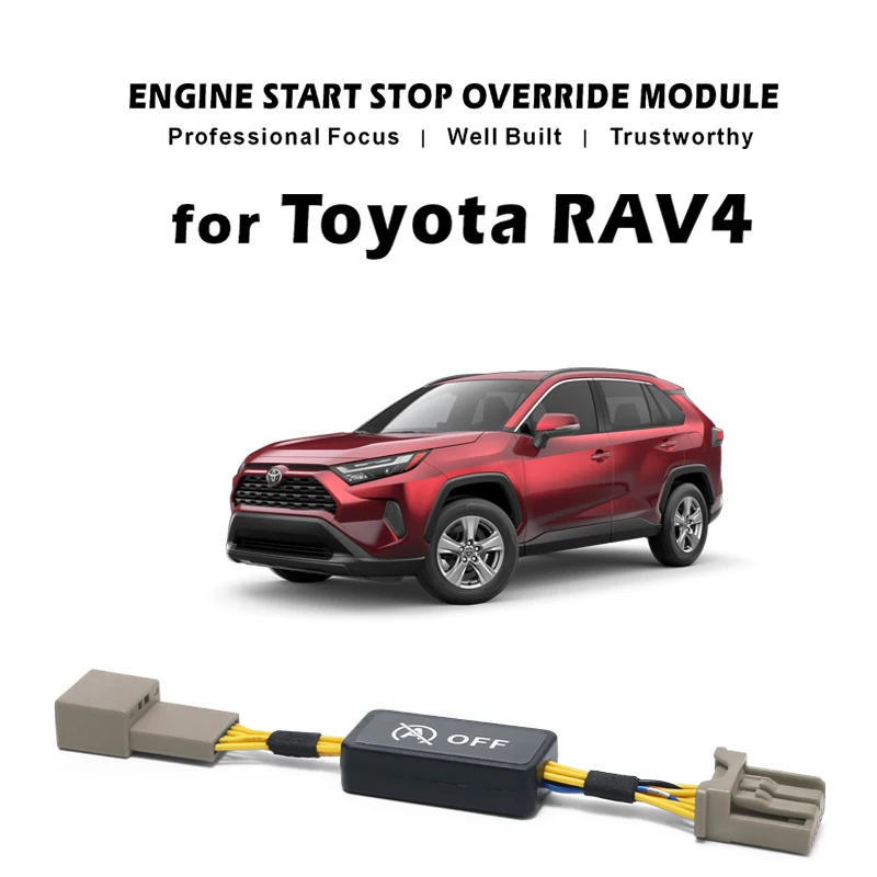 For Toyota RAV4 XA50 2019-2023 Car Smart Auto Stop Canceller Automatic Stop Start Engine Eliminator Device Disable Plug Cable