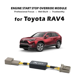 トヨタrav4 xa50 2019-2023用自動停止開始エンジン,車の自動停止キャンセル装置,プラグケーブル無効