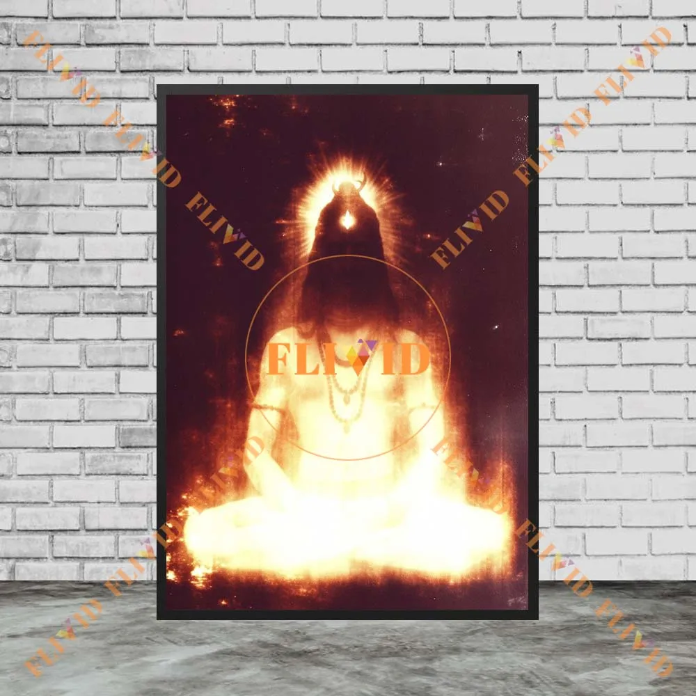 

Hinduism Lord Shiva Religion Poster Wall Pictures For Church Room Posters Wall Art Canvas Painting Unframed