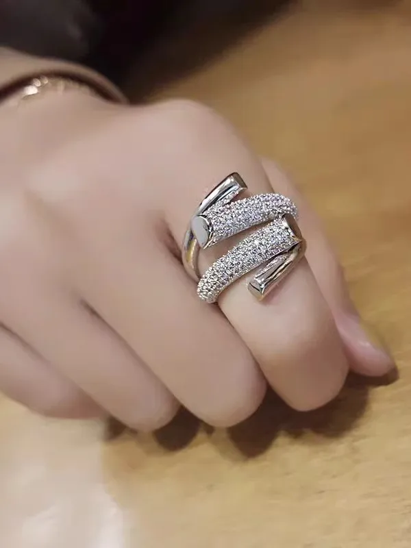 anel-de-zirconia-prateada-multicamadas-ultra-brilhante-ajustavel-para-dedo-indicador-acessorio-de-joalheria-feminina-de-alta-qualidade-e-estilo-personalizado