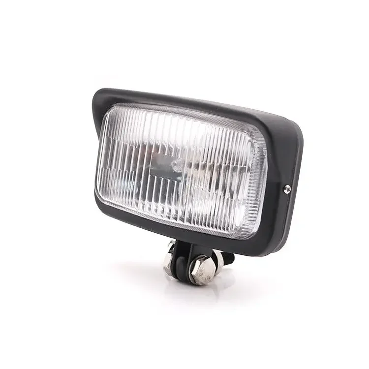 Motorcycle Square Headlight Classic Retro Twin Headlight Rectangular Lamp For Harley Honda Suzuki Custom
