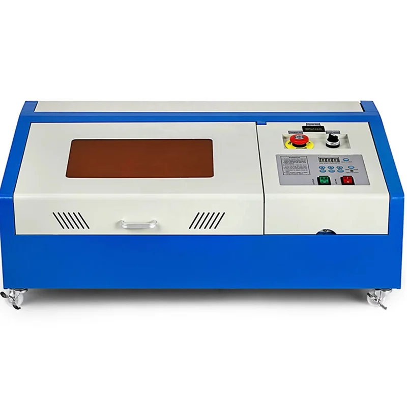 آلة النقش بالليزر JBS CO2: 30 × 20 سم 40 وات K40 مع USB للأعمال الفنية المصنوعة من الأكريليك/الجلد/الخشب