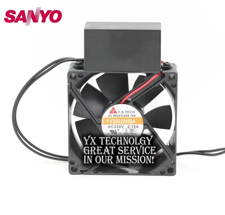 

For SANYO New FV28025HBA 8025 80mm 220V 0.15A AC condenser cooling fan with fan for Wonsan 80*80*25mm