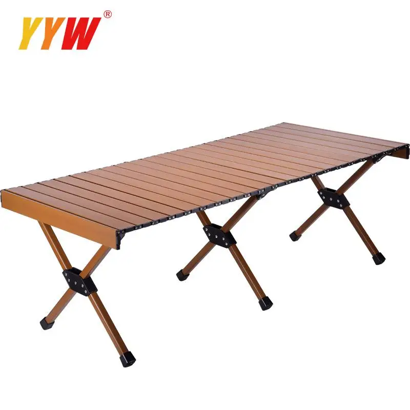 Outdoor Portable Ultralight Camping Foldable Table Aluminium Alloy Folding Camp Picnic Barbecue Desk Furniture