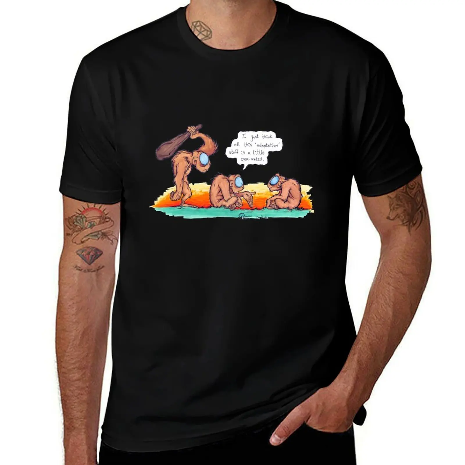 Adaptation T-Shirt Big and Tall Casual T-Shirt