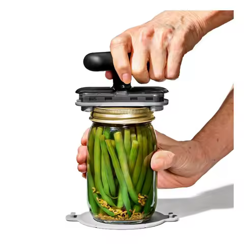 Adjustable Jar Opener - Multi-Function Bottle Cap Lifter - Easy-Grip Kitchen Tool - Durable Manual Opener for Home, Parties