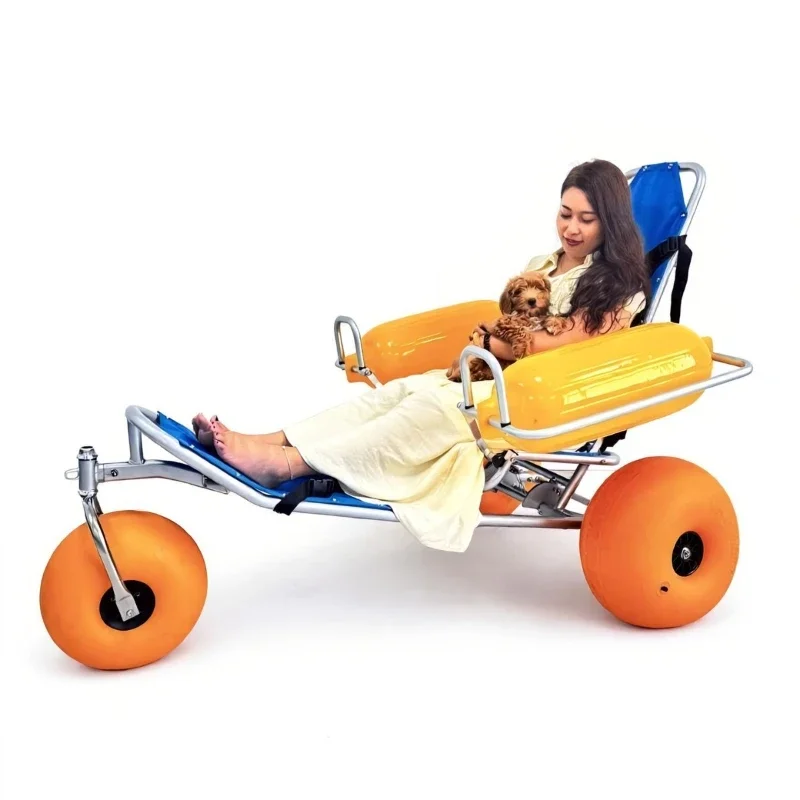 Beach All Terrain Water Wheelchair Floating Wheelchair Beach Walker