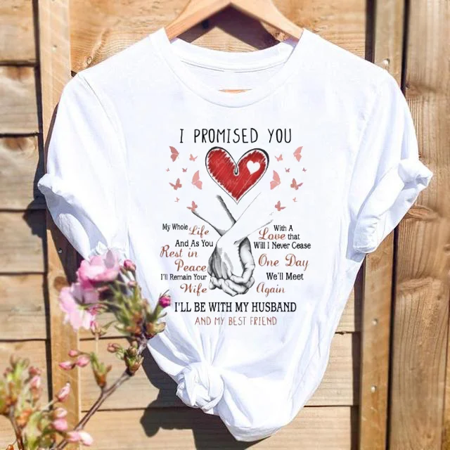 Odzież Casual T-Shirt Top Damska podstawowa moda Okrągły dekolt Wzór owocowy T-shirt z tkaniny poliestrowej T-shirt z nadrukiem z krótkim rękawem