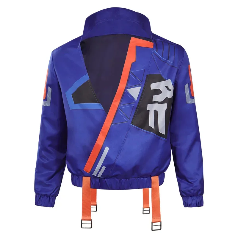 Valorant Yoru Costume Cosplay Giacca con stampa 3D Cappotto Abiti Abiti di carnevale di Halloween