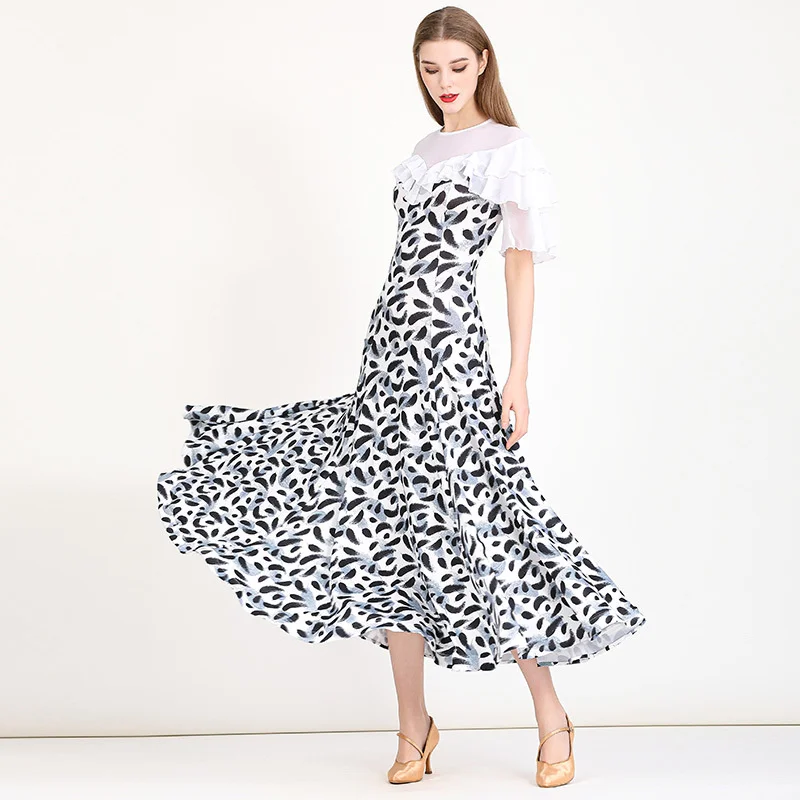 ODBD1359 Hot Sale High Quality Performance Wear Women Ballroom Competition Dress