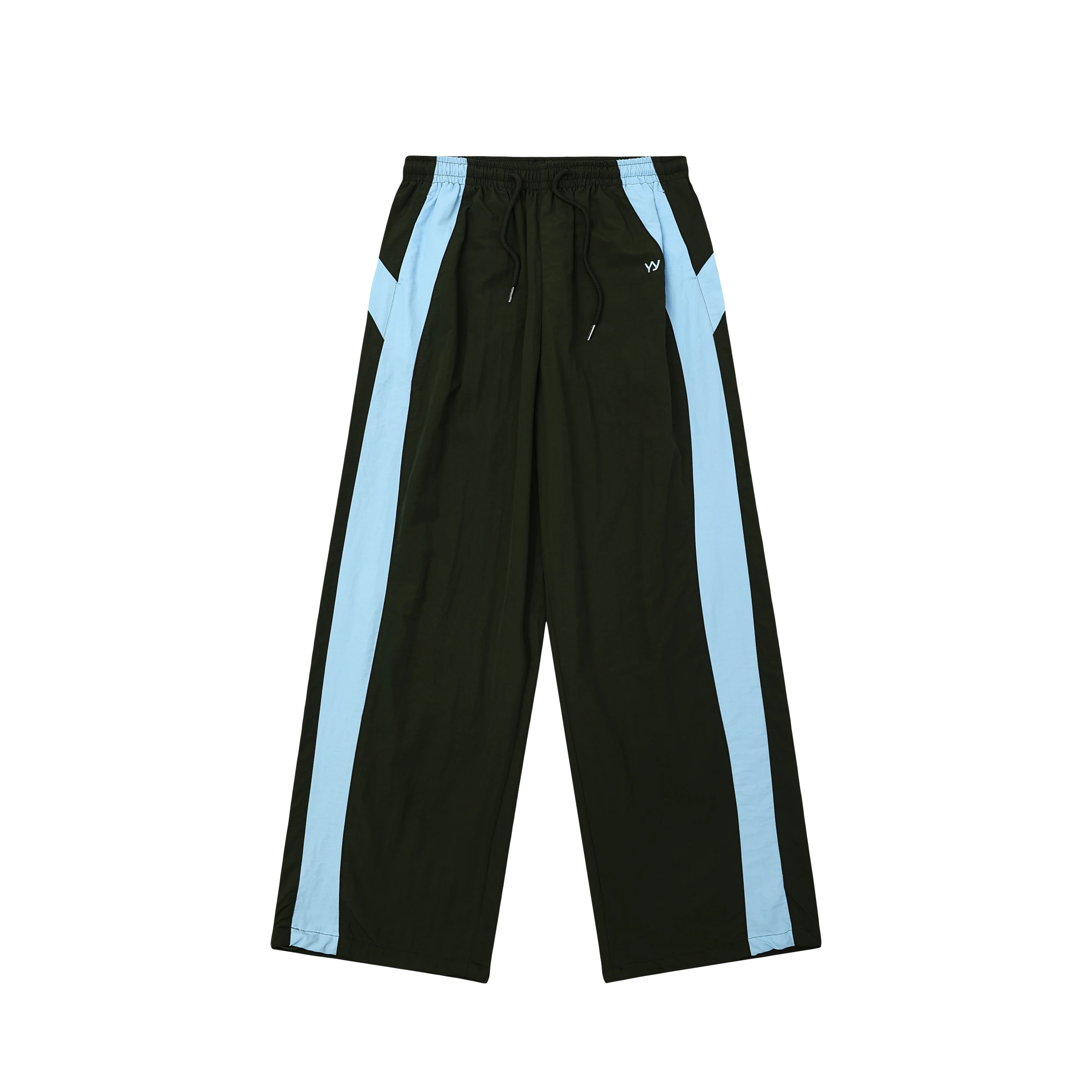 2025 OPEN YY fashion Korean nylon sports pants patchwork color tie speed pants women tide