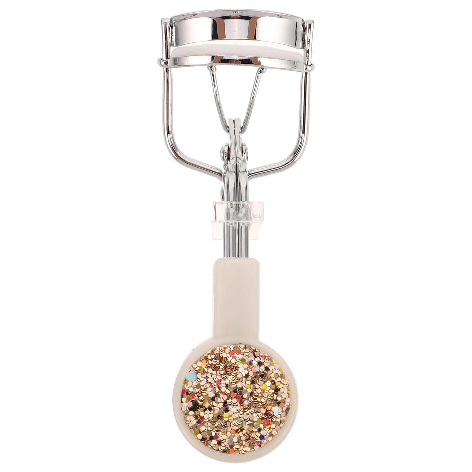 

Multifunctional Eyelash Curler Bling Rhinestone Travel Mini Lash Curling Tool Long Lasting Instant Curl Stylish Durable