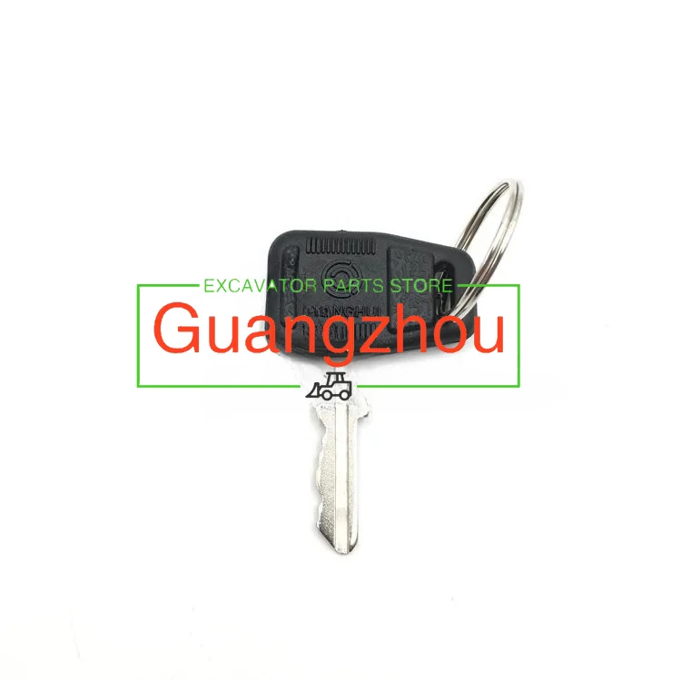 For Longgong for Xugong for Mountain Push for Liugong Loader Road Roller Excavator Forklift Ignition Key Start Key New