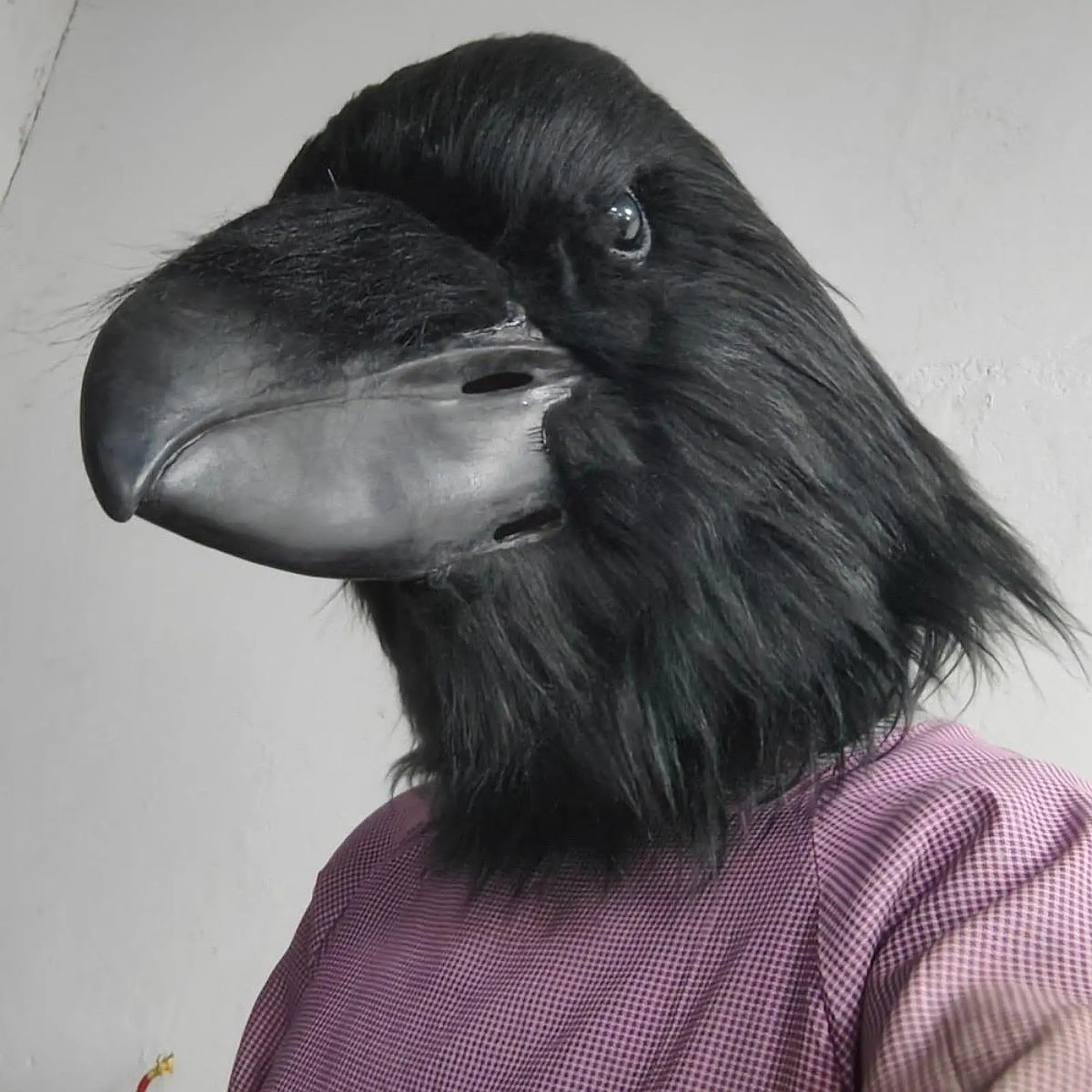 

Bird Head Mask for Adults Funny Headgear for Halloween Night
