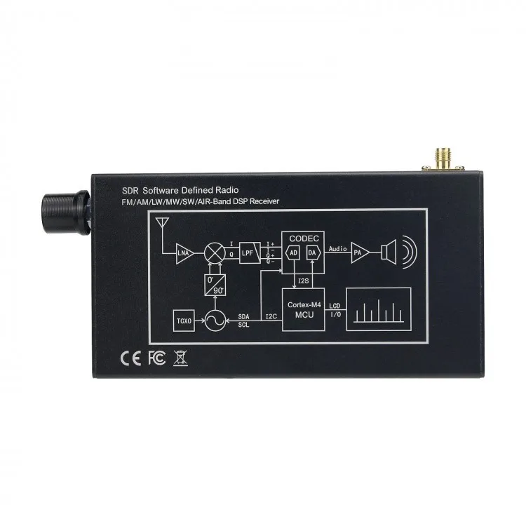 Radio receiver DSP digital demodulation, shortwave, FM, Radio MW SSB CW HAM