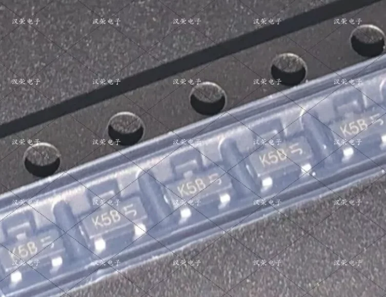 New original  BC807-25-7-F BC807-25-7  BC807-25 TRANS PNP 45V 0.5A SMD SOT23-3  Silk screen K5B