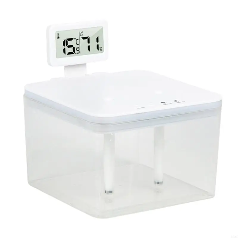 A0NC 4L Công suất lớn Máy tạo độ ẩm gấp đôi Độ ẩm cho thấy Phòng ngủ Hiển thị phòng ngủ