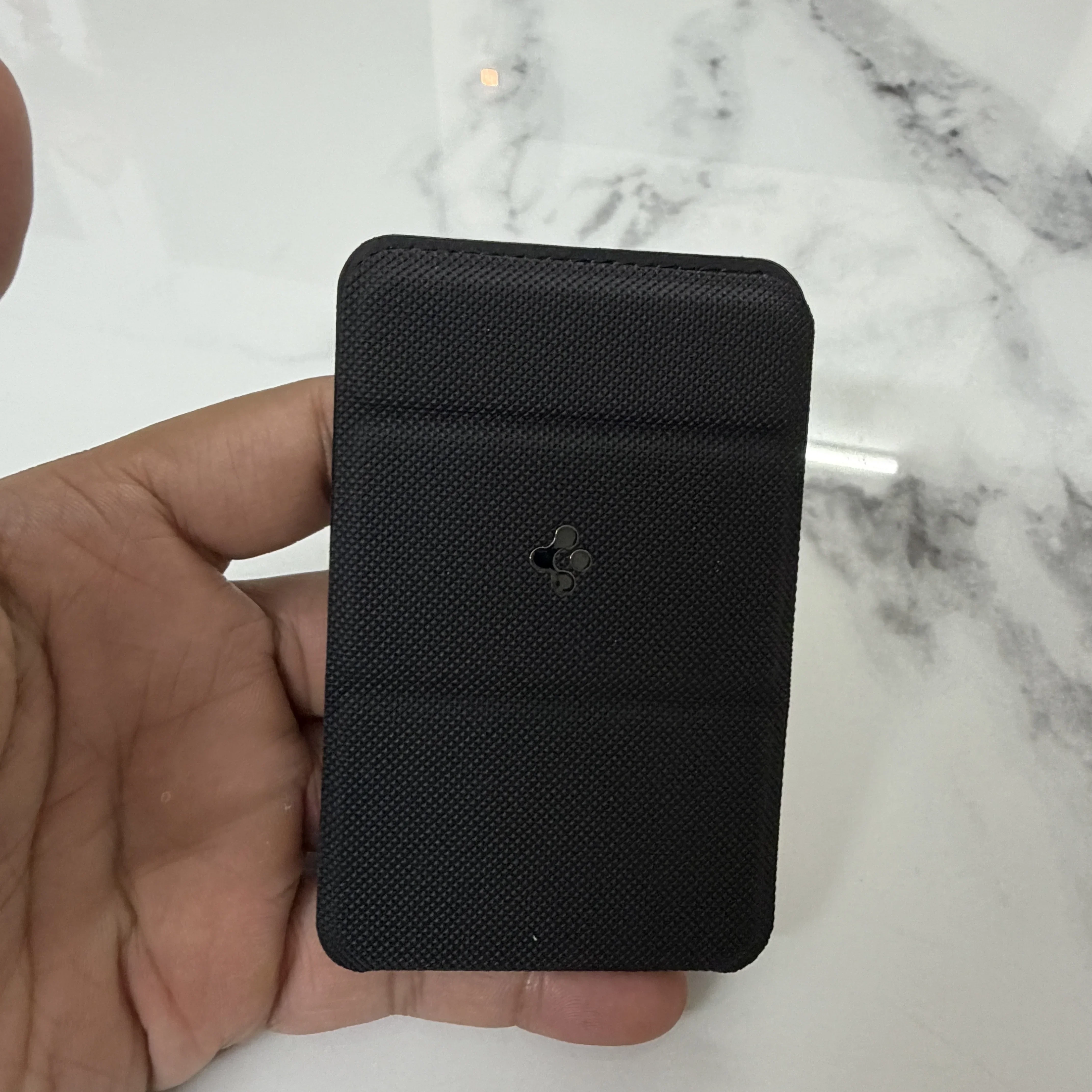 Spigen Magnetic Fold Holder Wallet Card Case For iphone 18 Duo 17 16 15 14 Pro Max Air For Magsafe With Box Kickstand Case