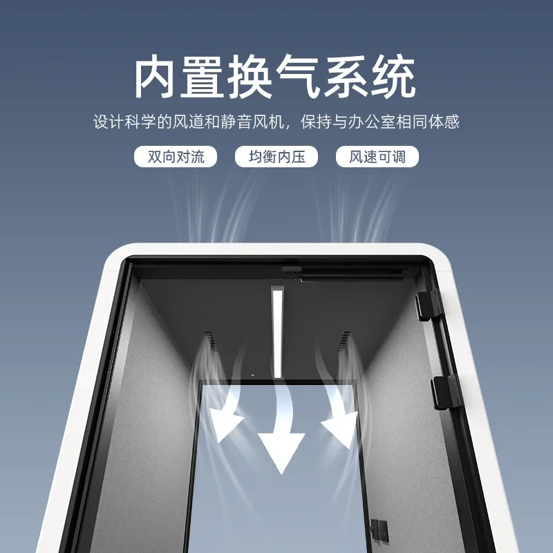 Sala à prova de som, cabine silenciosa, sala de conferências, cabine telefônica, conjunto de piano, sala de baterias, transmissão ao vivo móvel, sala de jantar.