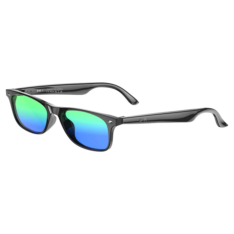 Gfordt Smart Glasses 134 Online Language AI Automatic Dialogue Translation Bluetooth Glasses with Speaker, Sports UV Protection